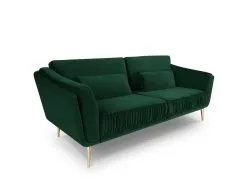 Interieurs86 Kolmen Istuttava Sohva Interieurs 86 Dauphine, Vihreä -Olohuoneen kalusteet myymälä kolmen istuttava sohva interieurs 86 dauphine vihrea 495f8 netistai reference