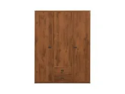 Black Red White Kolmiovinen Vaatekaappi Indiana, Ruskea -Olohuoneen kalusteet myymälä kolmiovinen vaatekaappi indiana ruskea b49bf hinta reference