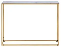 Konsoli Alisma, Valkoinen/kulta 5 Konsoli Alisma, Valkoinen/kulta -Olohuoneen kalusteet myymälä konsoli alisma valkoinenkulta 27632 netistai reference
