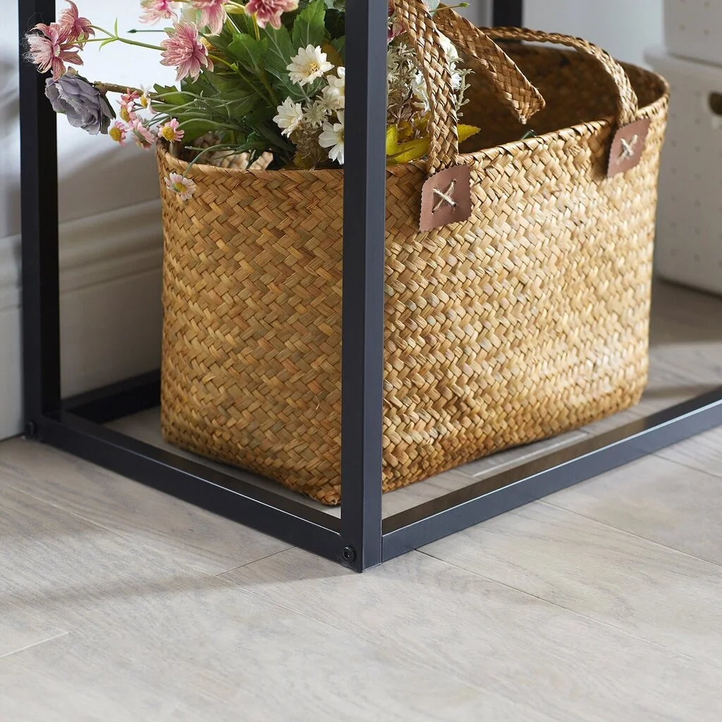 Konsoli SoBuy FSB42-Q, Ruskea/musta 2 Konsoli SoBuy FSB42-Q, Ruskea/musta - Image 2