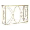 Konsolipöytä Glam, 120x40 Cm, Kultainen