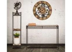 Konsolipöytä Industrial, Musta/ruskea -Olohuoneen kalusteet myymälä konsolipoyta industrial mustaruskea 5a543 halvempi reference