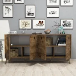 Konsolipöytä Kalune Design Elite 1610, Ruskea -Olohuoneen kalusteet myymälä konsolipoyta kalune design elite 1610 ruskea b9132 halvempi reference