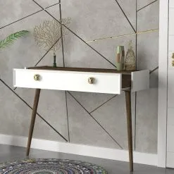 Konsolipöytä Kalune Design Nadya, Valkoinen -Olohuoneen kalusteet myymälä konsolipoyta kalune design nadya valkoinen c06dd osta reference