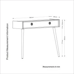 Konsolipöytä Kalune Design Nadya, Valkoinen -Olohuoneen kalusteet myymälä konsolipoyta kalune design nadya valkoinen daf0a netistai reference