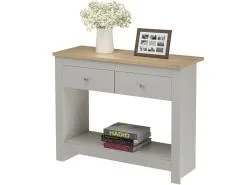 Konsolipöytä Notio Living Eddie, Harmaa 5 Konsolipöytä Notio Living Eddie, Harmaa -Olohuoneen kalusteet myymälä konsolipoyta notio living eddie harmaa e3687 netistai reference