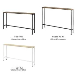 SoBuy Konsolipöytä Ruskea/musta 120 X 80 X 20 Cm 7 SoBuy Konsolipöytä Ruskea/musta 120 X 80 X 20 Cm -Olohuoneen kalusteet myymälä konsolipoyta ruskeamusta 120 x 80 x 20 cd7dd netistai reference