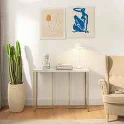 Konsolipöytä SoBuy FSB58-G, Valkoinen 8 Konsolipöytä SoBuy FSB58-G, Valkoinen -Olohuoneen kalusteet myymälä konsolipoyta sobuy fsb58 g valkoinen f7be7 palaute reference