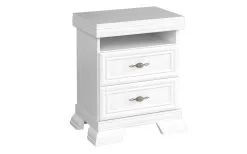 Gala Meble Kora KSN Sivupöytä, Valkoinen