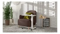 Korkeussäädettävä Sivupöytä Deltaco Office -Olohuoneen kalusteet myymälä korkeussaadettava sivupoyta deltaco office 3006b halvempi reference