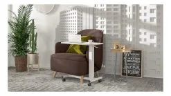 Korkeussäädettävä Sivupöytä Deltaco Office -Olohuoneen kalusteet myymälä korkeussaadettava sivupoyta deltaco office ca37b palaute reference