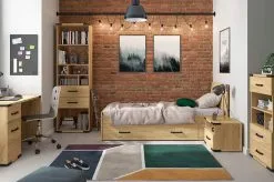 Black Red White Kulmakaappi BRW Lara, Vaaleanruskea 9 Black Red White Kulmakaappi BRW Lara, Vaaleanruskea -Olohuoneen kalusteet myymälä kulmakaappi brw lara vaaleanruskea eaff8 halvempi reference