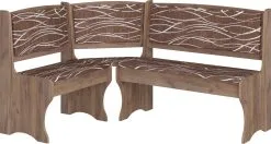 Meblocross Kulmaruokailuryhmä Jakkaroilla, Tummanruskea/valkoinen -Olohuoneen kalusteet myymälä kulmaruokailuryhma jakkaroilla tummanruskeavalkoinen e6462 hinta reference