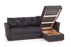 Kulmasohva Sindy, Vasen Kulma, , Musta Kangas Inari 100 -Olohuoneen kalusteet myymälä kulmasohva sindy vasen kulma musta kangas inari fec0d halvempi reference