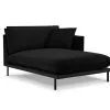 Kušett Interieurs86 Auguste, Musta
