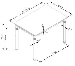 Halmar L31 Pöytä, Tämän Tuotteen Väri On Sävyltään : Valkoinen. -Olohuoneen kalusteet myymälä l31 poyta taman tuotteen vari on savyltaan e2025 hinta reference