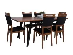 Black Red White Laajennettava Pöytä BRW Madison, Ruskea 8 Black Red White Laajennettava Pöytä BRW Madison, Ruskea -Olohuoneen kalusteet myymälä laajennettava poyta brw madison ruskea 86329 netistai reference