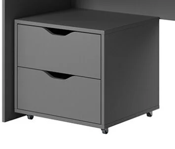 Laatikosto Laski Meble Mati, Harmaa 1 Laatikosto Laski Meble Mati, Harmaa