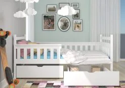 Lasten Sänky Adrk Furniture Eman 90x200 Cm, Vaaleanruskea -Olohuoneen kalusteet myymälä lasten sanky adrk furniture eman 90x200 cm 2f4f9 hinta reference