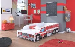 Lasten Sänky ADRK Furniture Fire Truck, 140x70cm -Olohuoneen kalusteet myymälä lasten sanky adrk furniture fire truck 140x70cm b001c reference