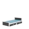 ADRK Furniture Lasten Sänky Aldex 190x96x72cm