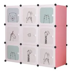 Lasten Vaatekaappi Fantasy, Pinkki