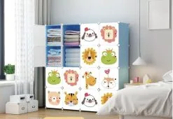 Lasten Vaatekaappi Fantasy, Sininen -Olohuoneen kalusteet myymälä lasten vaatekaappi fantasy sininen 539ea hinta reference