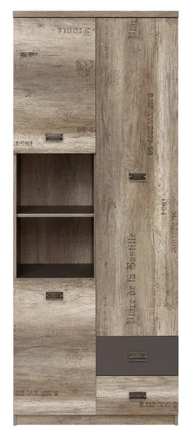 Black Red White Lattiahylly Malcolm, Ruskea 1 Black Red White Lattiahylly Malcolm, Ruskea