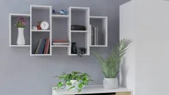 Hylly Bilbao 7.0, Valkoinen -Olohuoneen kalusteet myymälä lentyna bilbao 70 balta 75e77 netistai reference