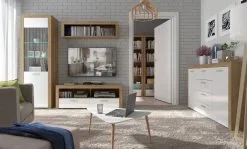 Black Red White Lipasto Balder 2D, Valkoinen -Olohuoneen kalusteet myymälä lipasto balder 2d valkoinen 6294d halvempi reference