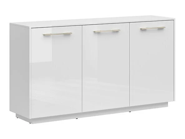 Black Red White Lipasto BRW FL Smart 3D 163, Valkoinen Kiiltävä 2 Black Red White Lipasto BRW FL Smart 3D 163, Valkoinen Kiiltävä - Image 2