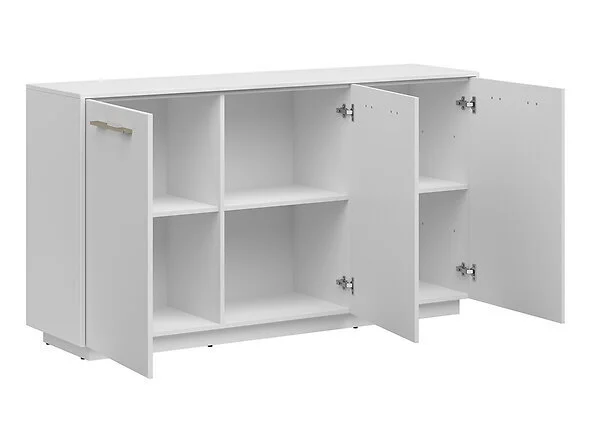 Black Red White Lipasto BRW FL Smart 3D 163, Valkoinen Kiiltävä 3 Black Red White Lipasto BRW FL Smart 3D 163, Valkoinen Kiiltävä - Image 3