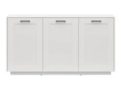 Black Red White Lipasto BRW FL Smart 3D 163, Valkoinen