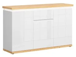 Black Red White Lipasto BRW Laval 3D1S, Valkoinen/ruskea