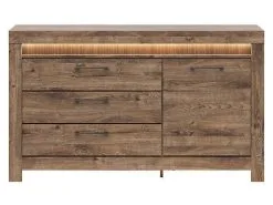 Black Red White Lipasto BRW Torin 1D3S, Ruskea