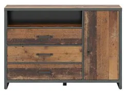 Black Red White Lipasto BRW Weston 1D3S, Ruskea