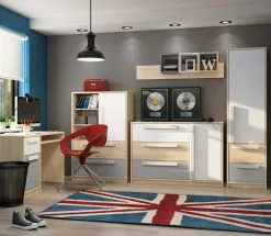 ML Meble Lipasto Drop 07, Tummanharmaa -Olohuoneen kalusteet myymälä lipasto drop 07 tummanharmaa 07f09 palaute reference