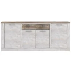 Forte Lipasto Duro DURK241, Valkoinen/tammi