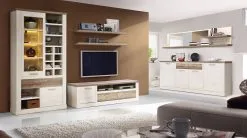 Forte Lipasto Duro DURK321R, Valkoinen / Tammi -Olohuoneen kalusteet myymälä lipasto duro durk321r valkoinen tammi bd8b9 halvempi reference