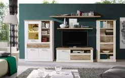 Forte Lipasto Duro DURK321R, Valkoinen / Tammi -Olohuoneen kalusteet myymälä lipasto duro durk321r valkoinen tammi d9a70 hinta reference