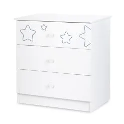 KLUPS Lipasto Hoitopöydällä Klupś Tino, Valkoinen. -Olohuoneen kalusteet myymälä lipasto hoitoalustalla klups tino valkoinen a5615 hinta reference