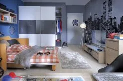 Black Red White Lipasto Kaspian, Tammi -Olohuoneen kalusteet myymälä lipasto kaspian tammi 9285d netistai reference