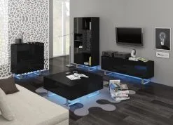 Meblocross Lipasto King 3, Musta -Olohuoneen kalusteet myymälä lipasto king 3 musta 32823 hinta reference