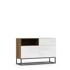 Lipasto NORE Avorio, Valkoinen/ruskea