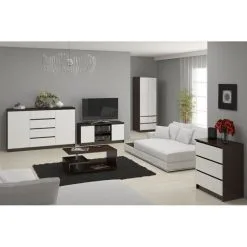 Lipasto NORE K60 4 Laatikolla, Ruskea/valkoinen -Olohuoneen kalusteet myymälä lipasto nore k60 4 laatikolla ruskeavalkoinen c0c5f netistai reference