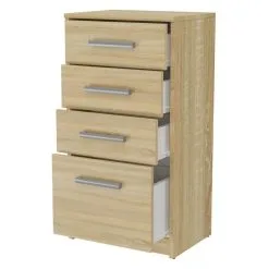 Lipasto Otis 4S, Tammenvärinen 6 Lipasto Otis 4S, Tammenvärinen -Olohuoneen kalusteet myymälä lipasto otis 4s tammenvarinen 5423b netistai reference