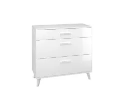 ML Meble Lipasto Secco 02, Valkoinen