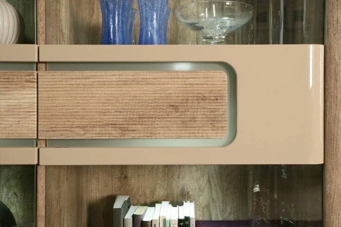 Forte Lipasto Tiziano, Antiikkitammi / Beige Korkeakiilto 4 Forte Lipasto Tiziano, Antiikkitammi / Beige Korkeakiilto - Image 4