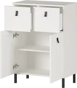 Germania Lipasto Tulsa 8248, Valkoinen -Olohuoneen kalusteet myymälä lipasto tulsa 8248 valkoinen a840e netistai reference