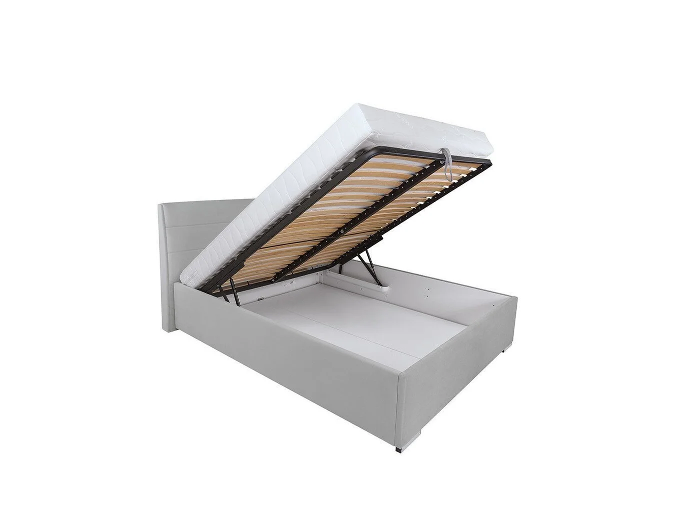 Black Red White BRW Cosala II -sänky, 140 X 200 Cm, Harmaa 5 Black Red White BRW Cosala II -sänky, 140 X 200 Cm, Harmaa - Image 5